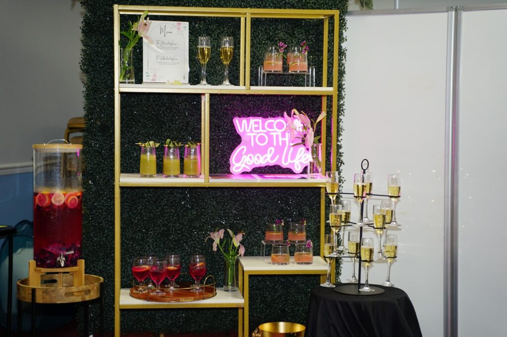 Mocktails stand